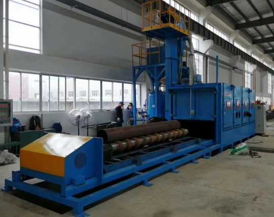 黑龙江喷砂机在管道除锈中的现场施工应用